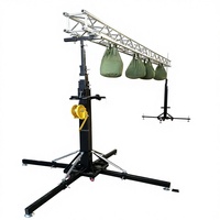Tour de levage de treillis linéaire modulaire portable de 6 m à 250 kg avec installation rapide pour une utilisation en événement