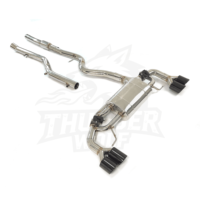 Pièces automobiles SS304, ajustement parfait pour BMW G20 325i 330i 320i B48 3.0T, système d'échappement avec silencieux à soupapes et contrôleur