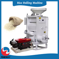 Machine de décorticage et de blanchiment du riz combinée commerciale avec épurateur, polisseur et trieuse, moteur électrique robuste, faible taux de bris
