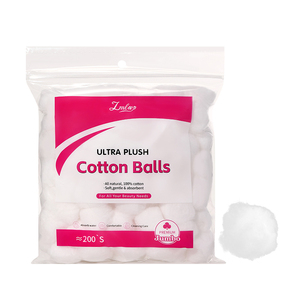 LMLTOP Palline <span class=keywords><strong>di</strong></span> <span class=keywords><strong>Cotone</strong></span> Sterili, Sgrassate, Morbide e Soffici, Monouso per Pulizia Ferite, Disinfezione Cutanea con Iodoforo, Uso Domestico, Emostatiche, Asciutte - Product Image 6