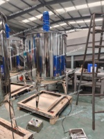 Homogénéisateur liquide industriel et commercial VBJX de qualité alimentaire, à double couche/simple couche, avec chauffage