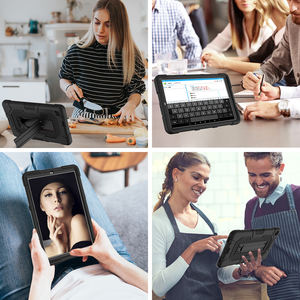 Per <span class=keywords><strong>Samsung</strong></span> <span class=keywords><strong>Galaxy</strong></span> <span class=keywords><strong>Tab</strong></span> <span class=keywords><strong>A</strong></span> 8.4 pollici T307 /T307u Rugged Hybrid Armor <span class=keywords><strong>Cover</strong></span> Defender <span class=keywords><strong>Cover</strong></span> protettiva antiurto per <span class=keywords><strong>Tablet</strong></span> con cavalletto - Product Image 6