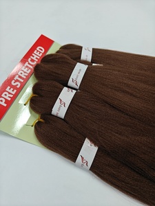 <span class=keywords><strong>Capelli</strong></span> Sintetici Pre-Stirati per Treccine EZ da 26 Pollici, Ombre, 6 Confezioni/Lotto, Texture Africana Yaki, Estensioni per Trecce - Product Image 3