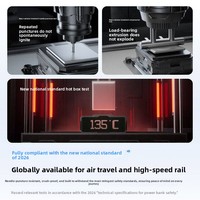 Chargeur portable Anker Nano Air+, batterie externe magnétique ultra-mince 5 000 mAh 15 W max pour iPhone séries 17/16