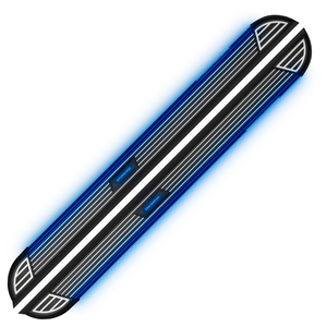 Maremlys <span class=keywords><strong>LOGO</strong></span> personnalisé accessoires extérieurs de voiture marchepied latéral pour voiture planche de course à énergie solaire sans fil avec lumière LED - Product Image 2