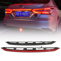 Accessoires d'éclairage modifiés, feux arrière LED, feux stop, clignotants, feux antibrouillard compatibles avec Toyota Camry 2018-2021