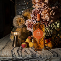 Whisky Chino Rongdi, Whisky de Grano Único con Doble Maduración en Barrica, 40% de Alcohol, Whisky Chino de 700 ml