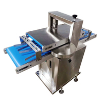 Machine à découper horizontale pour pain industriel, machine à trancher les hot-dogs, les hamburgers et les pains à hamburger
