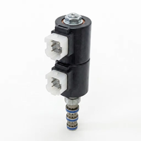 Vanne hydraulique à cartouche actionnée par solénoïde professionnelle ISV10-4754B, 3 positions, 4 voies, à action directe, vente en gros