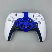 Volant de course miniature 3D pour manette PS5, joystick, simulation de jeu, volant de remplacement pour PC