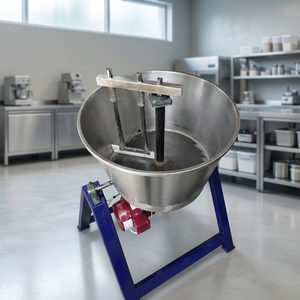Industrial Stainless Steel Milk Khoa Making Machine <b>Automatic</b> Milk Boiling Cooking <b>Stirrer</b> Dairy Processing Equipment - Product Image 1