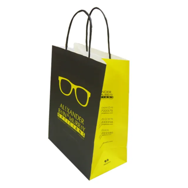 白いサングラス紙包装封筒スクリーンプロテクター眼鏡眼鏡ロゴ印刷ショッピングメガネ紙袋光学用