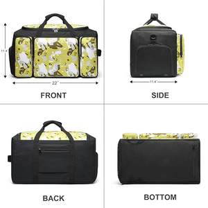 Échantillon gratuit Sac de voyage multifonctionnel pour baskets avec trois poches à chaussures réglables Fabriqué en Chine fournisseur professionnel - Product Image 4