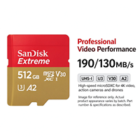 Untuk SDSQXAV-512G-GN6MN Kartu SD TF Baru Original 512GB SDXC UHS-I U3 V30 A2 190/130MB/s Grosir Massal