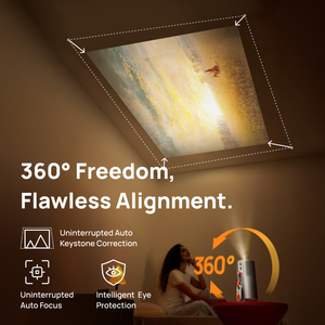 Projecteur portable intelligent XGIMI <span class=keywords><strong>MoGo</strong></span> 4mini pour la maison, projecteur vidéo XGIMI, projecteur 1080p - Product Image 2