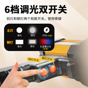 Jujingyang Handheld Searchlight 9600Mah <b>Rechargeable</b> <b>Led</b> Light Outdoor Camping <b>Lighting</b> - Product Image 4