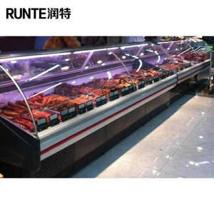 Comercial deli refrigerador Puerta <span class=keywords><strong>de</strong></span> <span class=keywords><strong>vidrio</strong></span>/escaparate <span class=keywords><strong>de</strong></span> la exhibición/caliente para comida casera - Product Image 4