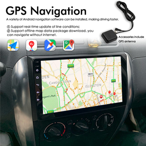 Autoradio Android 13 AI Voice 8GB + 128GB GPS Navigation Stereo pour <span class=keywords><strong>Suzuki</strong></span> <span class=keywords><strong>SX4</strong></span> <span class=keywords><strong>2006</strong></span> - 2011 <span class=keywords><strong>S</strong></span>-<span class=keywords><strong>Cross</strong></span> Multimedia Video CarPlay Player - Product Image 6