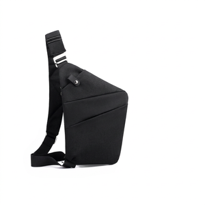 Sac à bandoulière durable de haute qualité pour hommes, nouvelle mode populaire à la mode avec fermeture à glissière, sac à bandoulière en polyester - Product Image 1