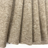 Marché européen populaire tissu de cachemire plat tissu à tricoter côtelé pour costume chaud d'hiver