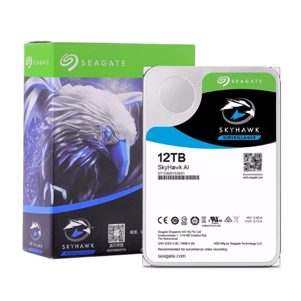 ST12000VE001 ST6000VX009 Original NEW for Seagate SkyHawk 12TB 6TB Helium Vertical Surveillance Hard Disk Desktop CCTV HDD