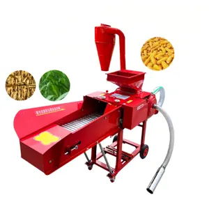 Grain Shredder Corn Silage Making Machine Chaff Cutter Machine For Sale