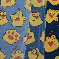 Jupe pour filles en denim à motifs de dessins animés (Panda, Éléphant), écologique, aux couleurs inaltérables, personnalisable OEM, faible MOQ