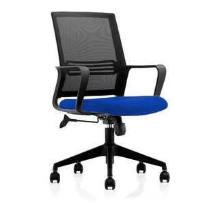 Chaise de bureau ergonomique réglable en hauteur, pivotante, avec accoudoirs fixes, pour usage domestique et commercial - Product Image 3