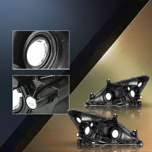 Cho 2003-2007 Honda <span class=keywords><strong>Accord</strong></span> 2/4DR Đèn Pha Chrome Đèn Góc Màu Hổ Phách Đèn Trái + Phải HO2502120 HO2503120 - Product Image 4