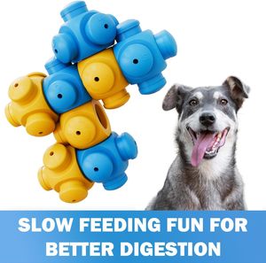 Jouets interactifs pour chiens à assembler soi-même, durables, pour la dentition et la stimulation, avec distributeur de friandises, pour lutter contre l'ennui - Product Image 4
