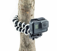 KAMPHO Trépied Poulpe Flexible Gorillapod pour Smartphone Téléphone Portable Caméra Mini Trépied de Table de Bureau avec Pince
