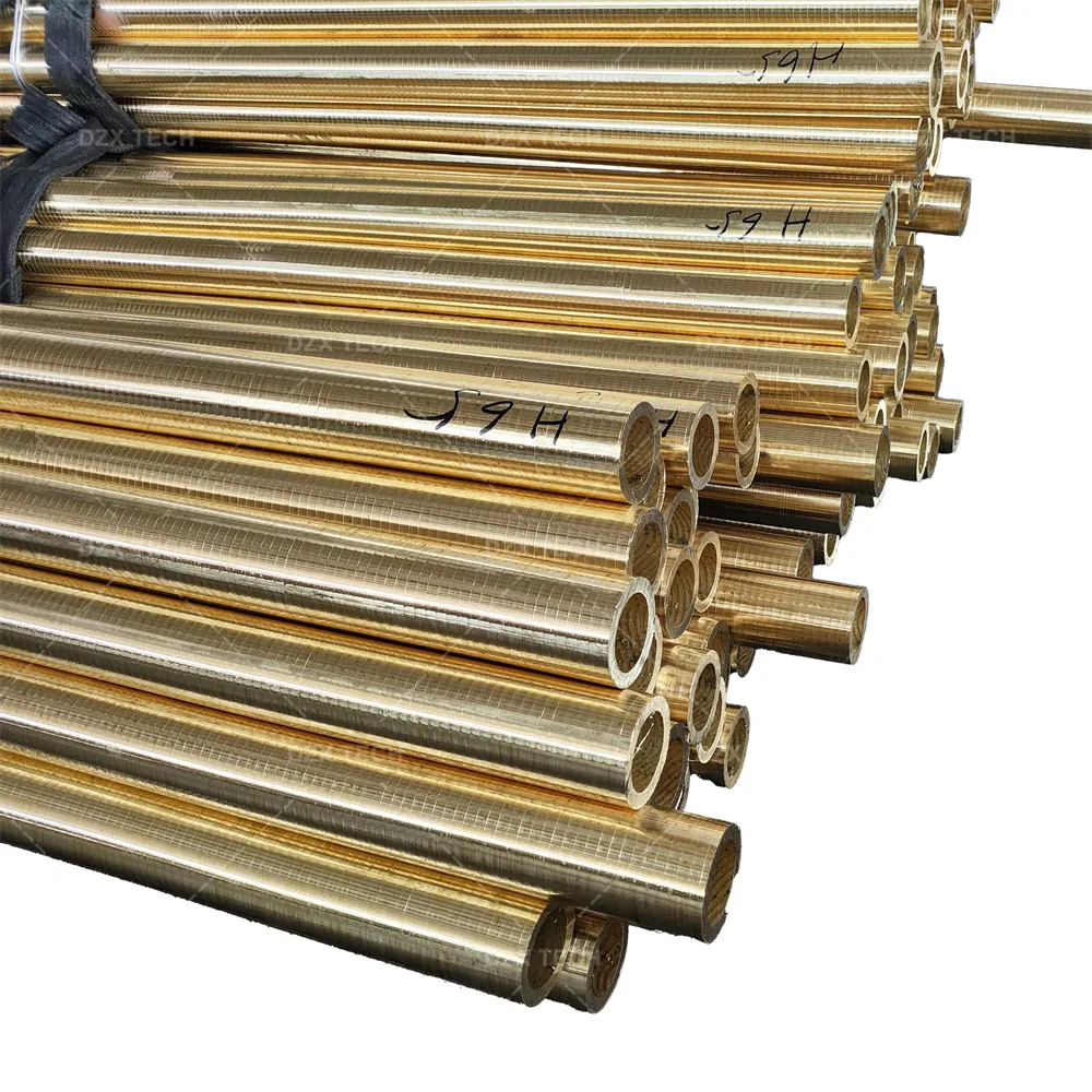 20mm 25mm Hollow Brass Tube H62 C28000 C44300 C68700 Brass Pipe Copper Tubes