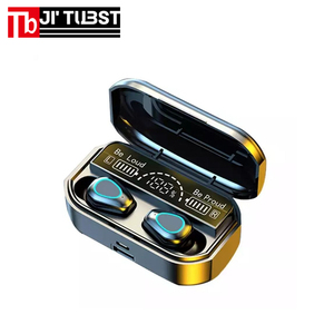 Écouteurs TWS G28, écouteurs sans fil avec longue autonomie, véritable casque sans fil avec affichage LED, étui de charge, casque de jeu étanche - Product Image 1