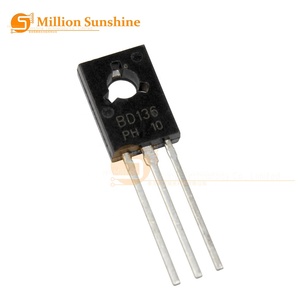 Transistor de Potencia BD135 BD136 <span class=keywords><strong>BD137</strong></span> BD138 BD139 BD140 BD235 BD236 BD237 BD238 2A 60V DIP TO-126 PNP Tubos Triodo de Cristal - Product Image 3