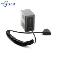 Câble enroulé D-TAP DTAP vers D54S, coupleur CC pour caméras DVC63 DVC80 DVX100 DVX100A AG-DVX102A AG-HVX200P AG-DVC30
