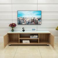 Meuble TV moderne en bois écologique 2026 avec grand espace de rangement, couleur personnalisable, pour salon, avec table basse