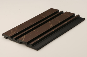 Siêu đẹp đôi Dây Vàng phân vùng tối đào gỗ lưới tản nhiệt WPC tường Bảng điều khiển trang trí tường Bảng điều khiển tuyệt vời tấm Tường & bảng - Product Image 3