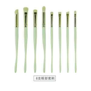 8 ชิ้นโลโก้ที่กําหนดเองชุดแปรงแต่งหน้าเครื่องสําอาง 11 ชิ้นมืออาชีพหรูหราแปรงแต่งหน้าฉลากส่วนตัวอายแชโดว์รากฐาน - Product Image 6