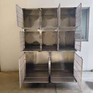 Gabbia di Ossigenoterapia a Temperatura Costante in Acciaio Inox per Animali Domestici, Gabbie Premium per Comfort e Cura - Product Image 3