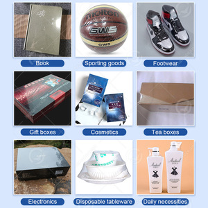 OCEAN Auto large Continuous L Shape wrap conveyor belt <b>plastic</b> film <b>shrink</b> wrapping machine - Product Image 6