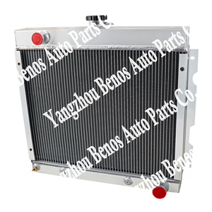 Radiador de aluminio de 4 filas para <span class=keywords><strong>Ford</strong></span> <span class=keywords><strong>Bronco</strong></span> Early <span class=keywords><strong>1966</strong></span> ~ 1977 76 75 2,8 5.0L V8 GAS - Product Image 1