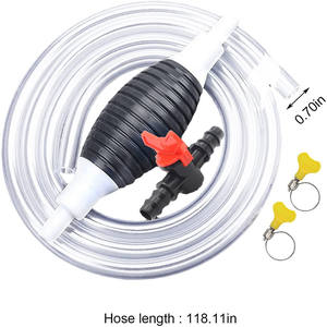 Bomba de transferencia de combustible de sifón, gasolina de sifón de <span class=keywords><strong>gas</strong></span> manual/combustible/líquido/<span class=keywords><strong>agua</strong></span> - Product Image 2