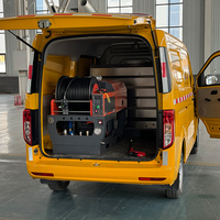 Nettoyeur de canalisations AMJET TMQ300bar40lpm Van Pack Drain Jetter Drain Jetters Hydro Jet Drain Cleaning Sewer Jet Machine
