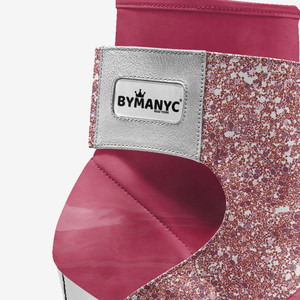 Bottines vegan à talon aiguille édition limitée BYMANYC New York Futurista Noir - Product Image 2