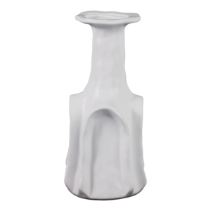 Vaso per Fiori in Ceramica Alto Decorativo con Design Artistico Curvo per Soggiorno e Fiori Freschi - Product Image 4