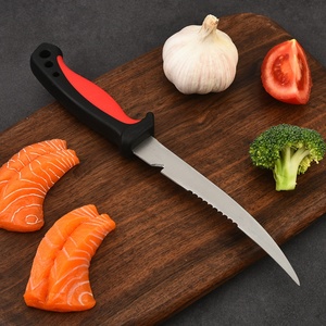 Fishing Camping Knife Stainless Steel Blade Drop Point 28cm Straight <b>Edge</b> <b>Plastic</b> Handle 2mm Thickness Multi-Purpose OEM - Product Image 6