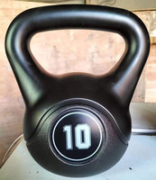 Ensemble de poids Kettlebell en vinyle avec plateau pour l'entraînement croisé, entraînement MMA, exercice à domicile, entraînement de Fitness