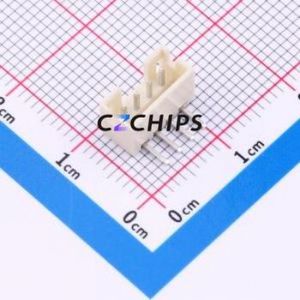WAFER-PH2.0-4PWZ-Y62 Wire-to-Board Pin Header Bent Lead Through Hole,P=2mm Connector 1x4P 2mm Right Angle Insert PH - Product Image 1