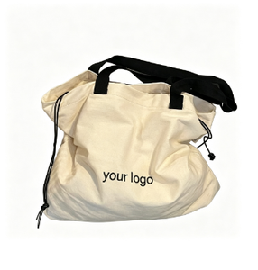 Sac fourre-tout en toile épaisse recyclée écologique avec logo personnalisé, sac de shopping durable de qualité supérieure pour les vêtements haut de gamme, marque de luxe - Product Image 2