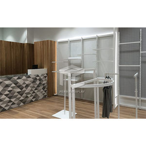 Espositore <span class=keywords><strong>da</strong></span> <span class=keywords><strong>Parete</strong></span> di Lusso per Abbigliamento, Appendiabiti in Metallo per Negozi - Product Image 5